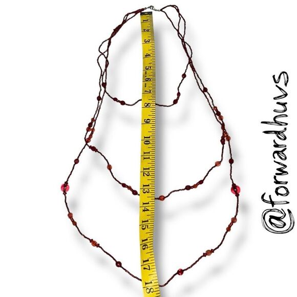 Bundle Sale 3 for $15 | Handcrafted Three-Strand Beaded Necklace - Picture 3 of 6